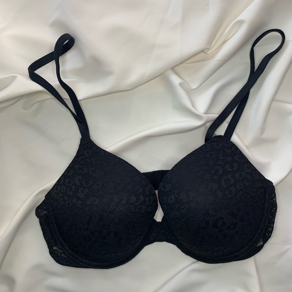 Pink leopard Push Up Bra 🖤